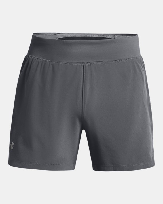 Men's UA Speedpocket 5'' Shorts, Gray, pdpMainDesktop image number 6